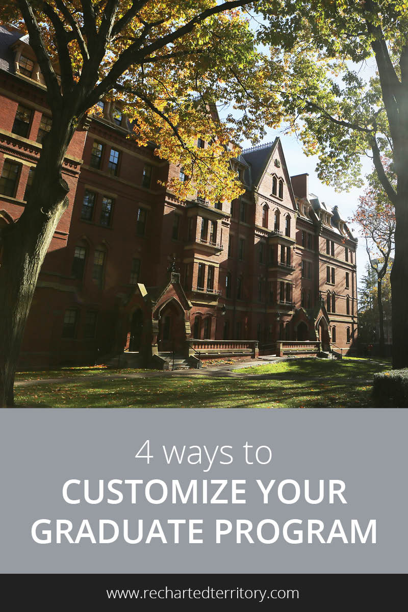 4 ways to customize your graduate program