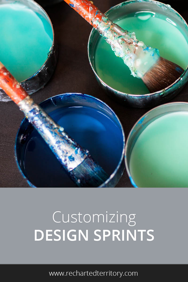 Customizing design sprints