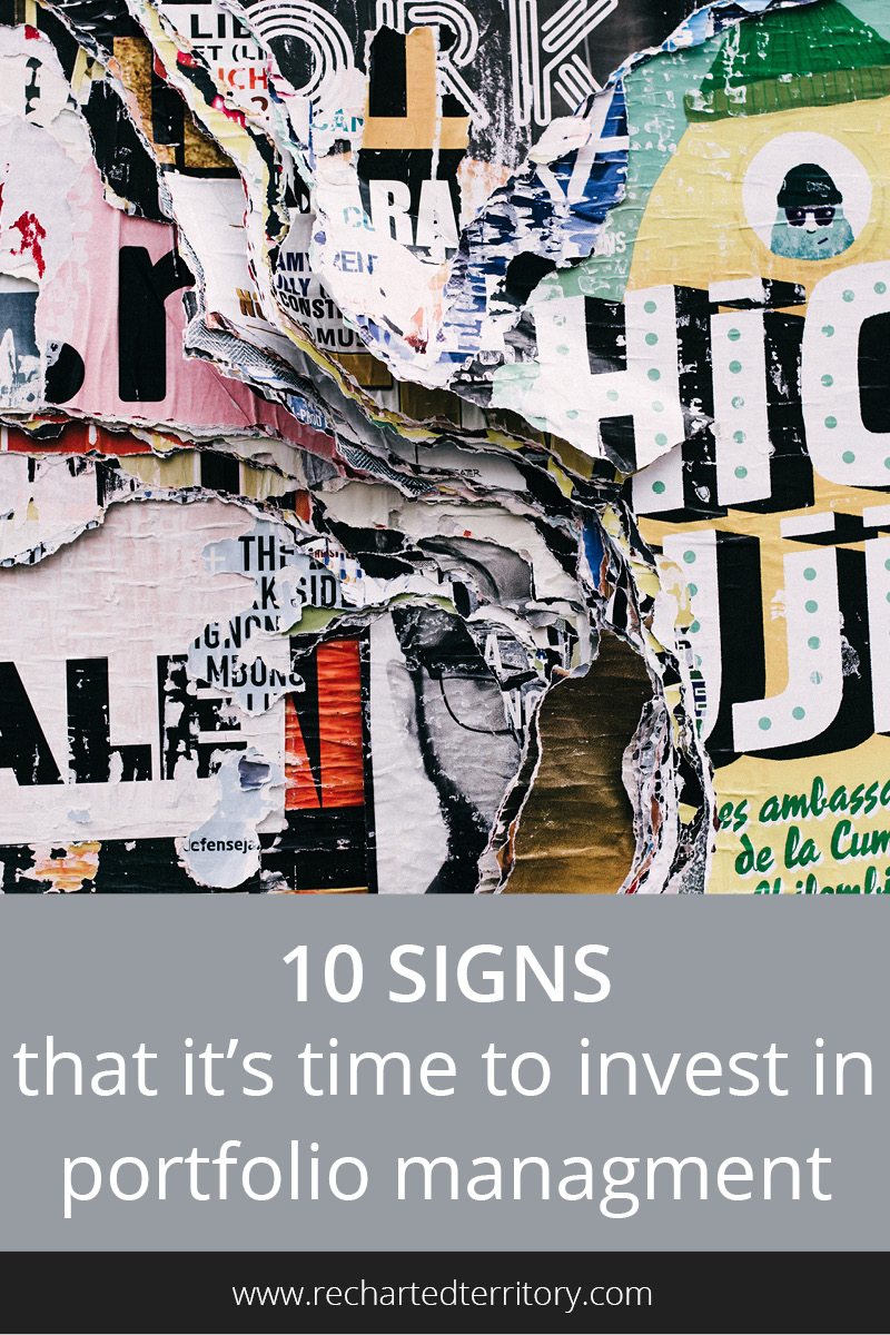 10 signs it's time to invest in portfolio management