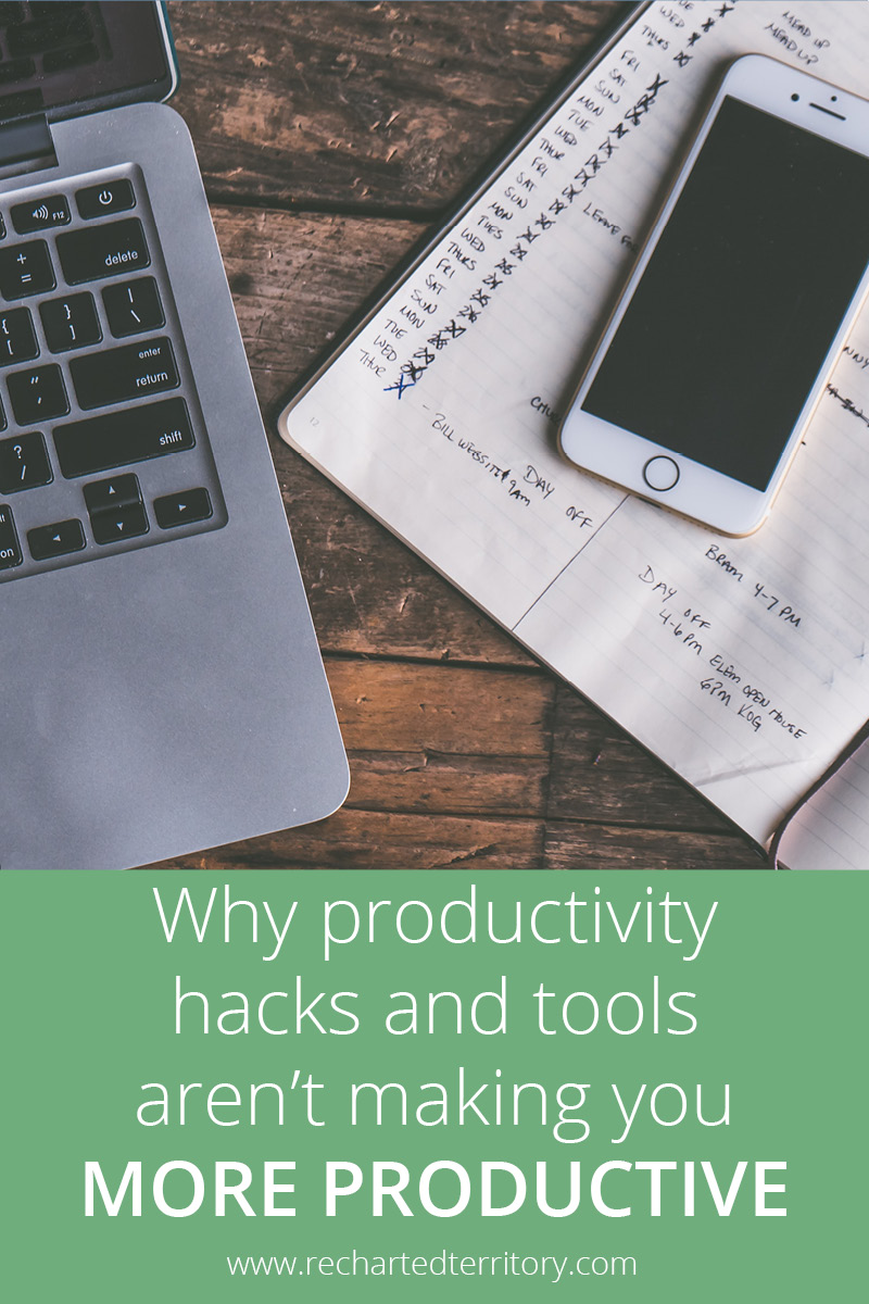 Why productivity hacks and tools aren’t making you more productive